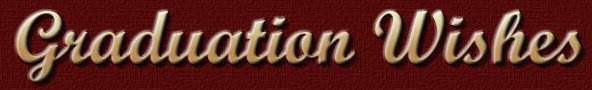 Graduation Wishes
