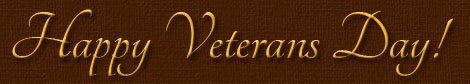 Happy Veterans Day