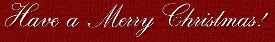 Merry Christmas