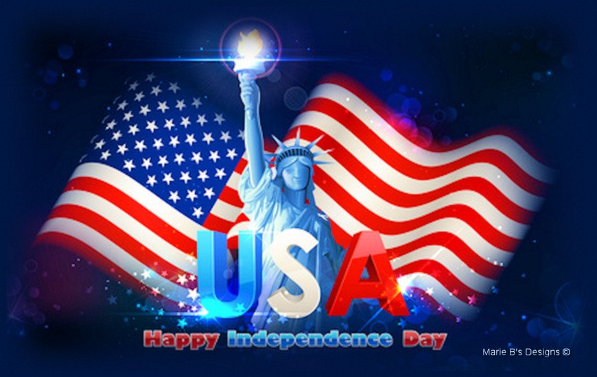 July 4th Independence Day Fireworks Video Card From Llerrah Ecards