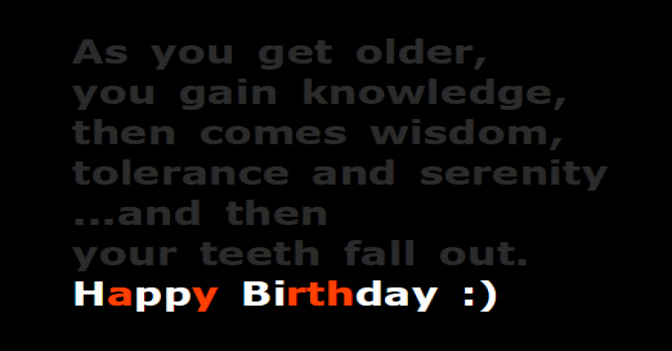 Happy Birthday Wisdom