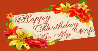 Happy Birthday to my Wife