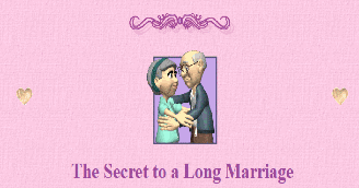 The Secret to a Long Marriage