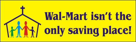 Wal-mart isn't the only saving place