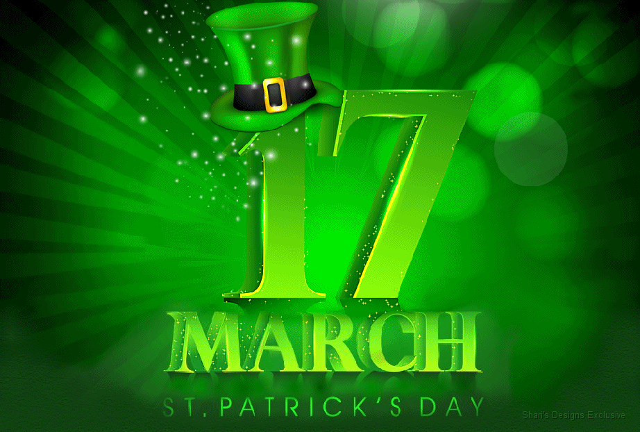 St Patrick's Day March 17th