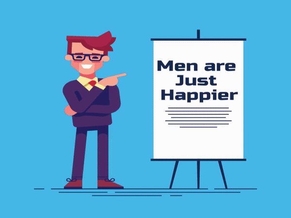 Men Are Just Happier People