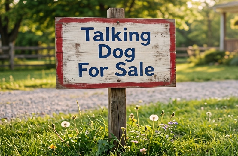Talking Dog for Sale