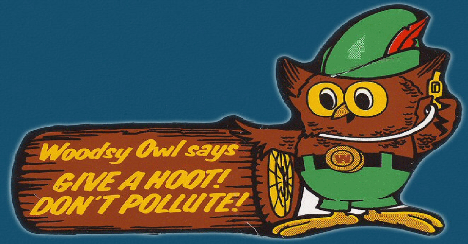 Give a Hoot! Don't Pollute!