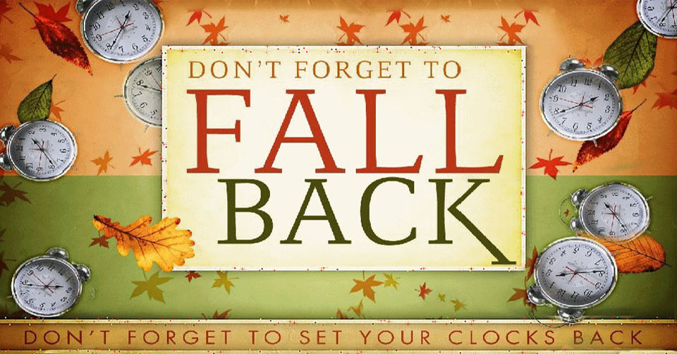 End Of Daylight Savings Time